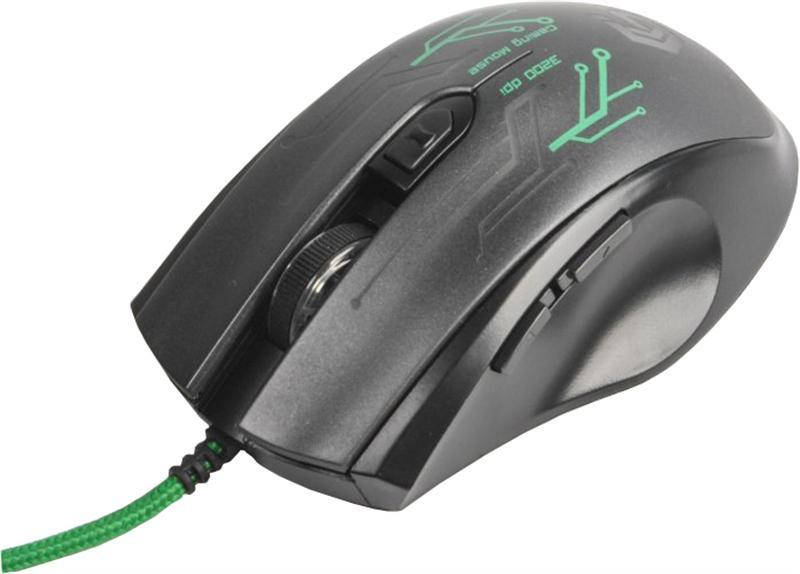 

Мышь Gembird MUSG-003-G Green USB, Зелёный
