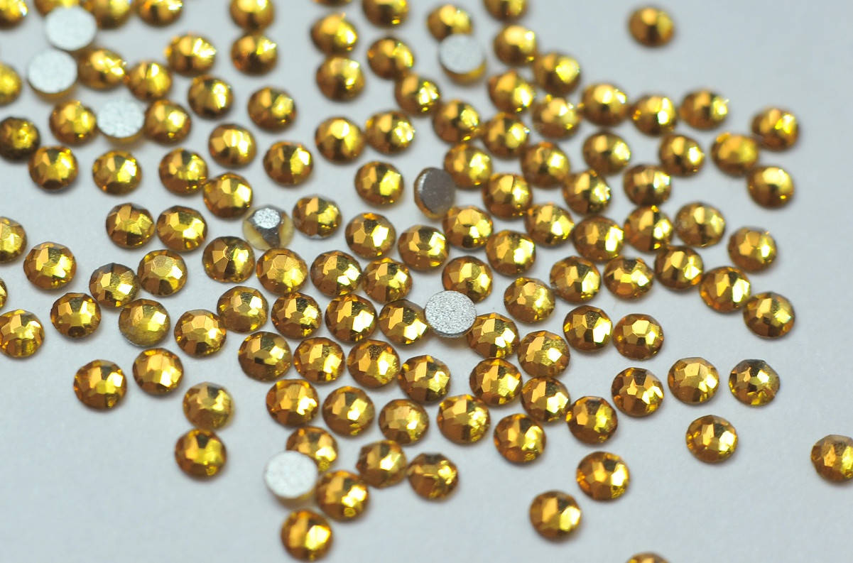 

Стразы Topaz хрустальные для дизайна ногтей для маникюра декор