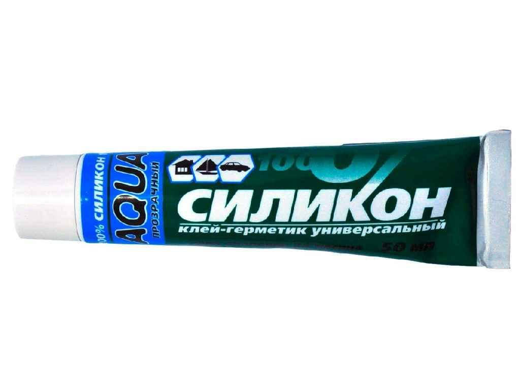 

Силікон прозорий універсальний 50мл ТМ AQUA