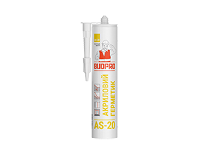 

Герметик акриловый белый BUDPRO AS20 Acrylic Sealant 260ml (white) (12 шт)