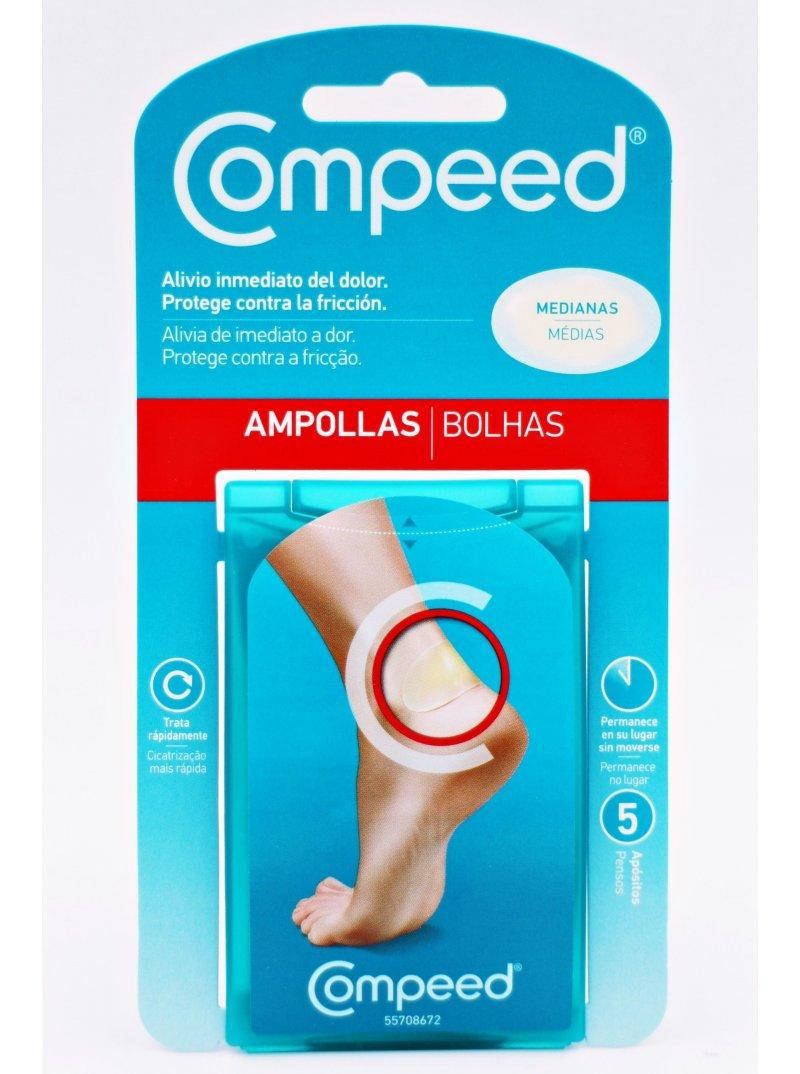 

Пластырь Компид для заживления ран Compeed для влажных мозолей среднего размера 5 шт Германия