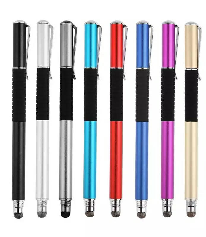 

Универсальный Стилус для емкосного сенсорного экрана 2в1 Алина 0971339207 Серебристый