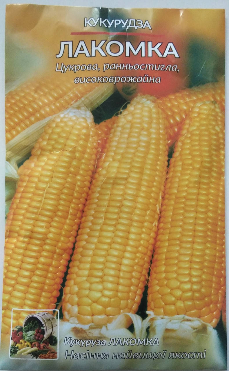 

Насіння Кукурудза цукрова Лакомка 20 г