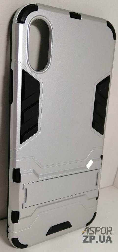 

(ZP) Чехол-накладка Armor Case для iPhone XS- серый