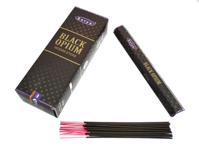 

Благовония Satya Black Opium Чёрный Опиум