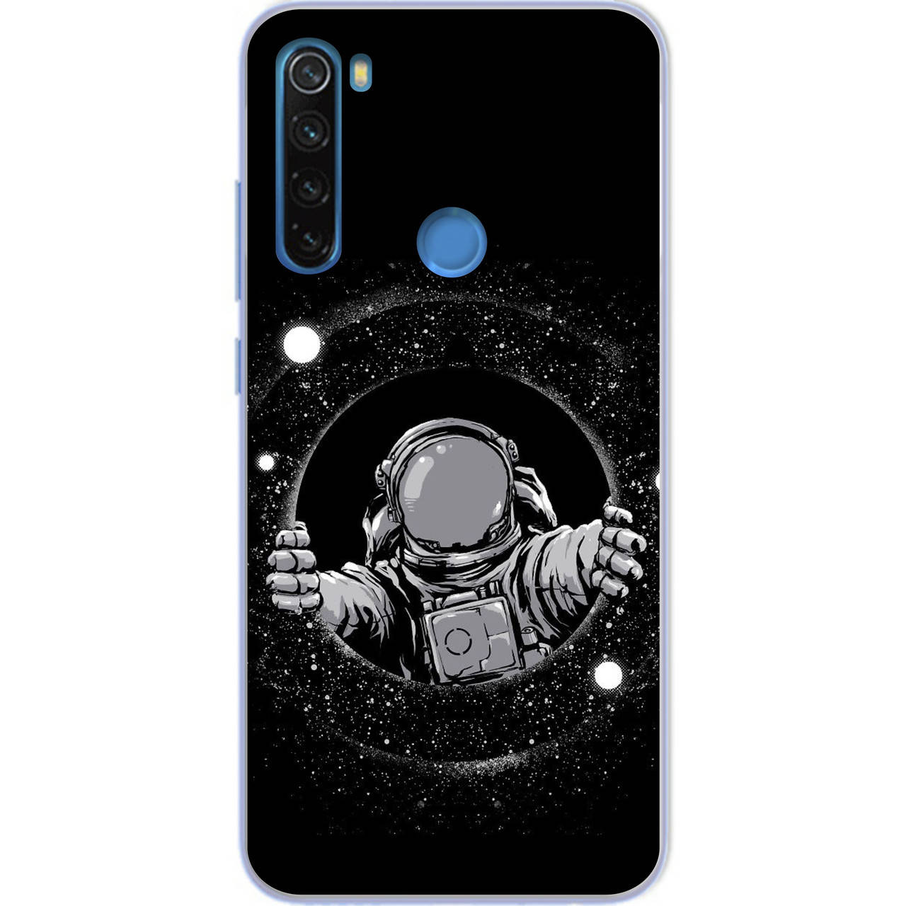 

Силиконовый чехол с рисунком для Xiaomi Redmi Note 8T Обзор космонавта, Разные цвета