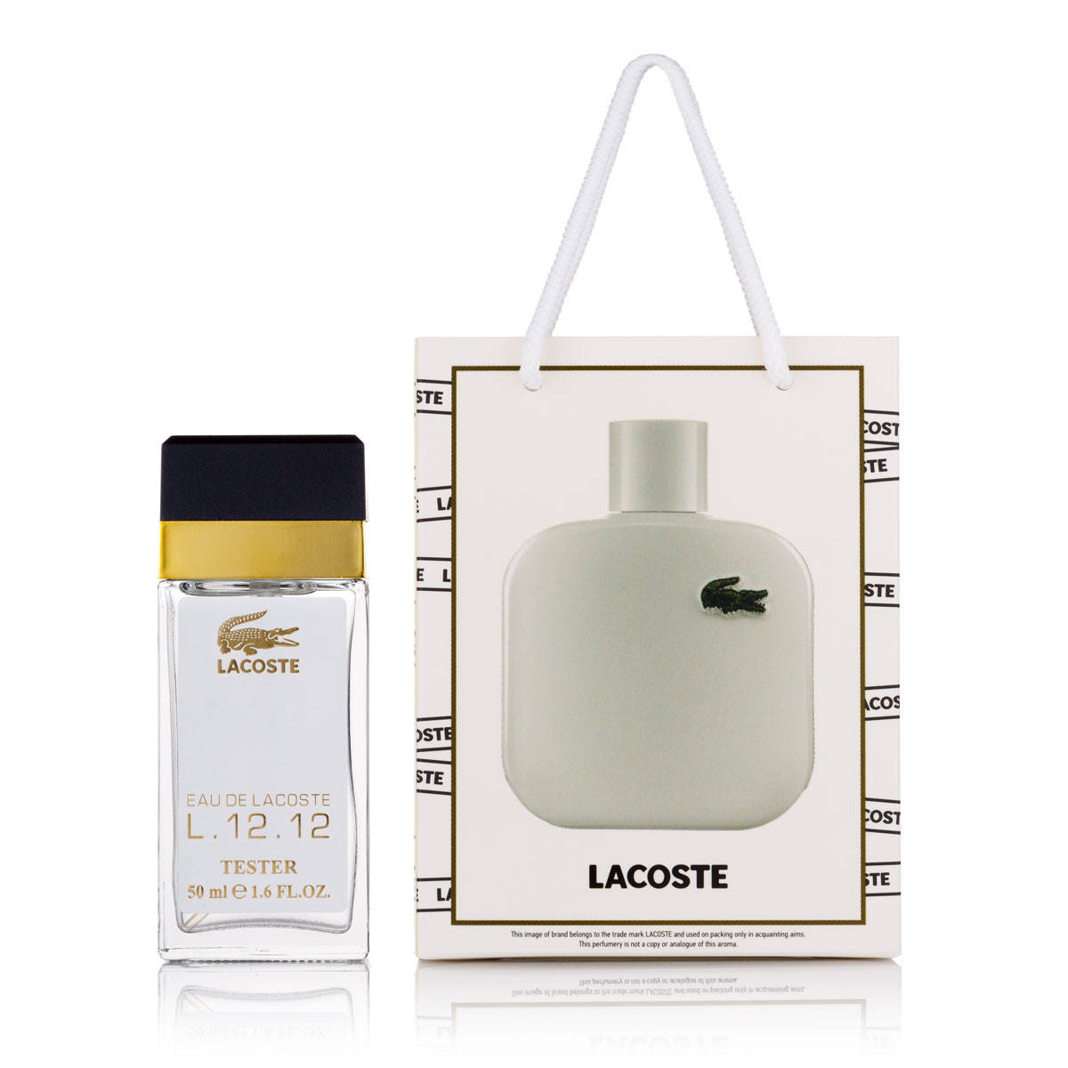 

Lacoste Eau De Lacoste L.12.12 Blanc 50 мл в подарочной упаковке