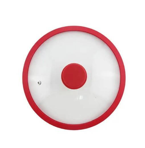 

BN-999 (40шт) Стеклянная крышка с силиконом 26см, Прозрачный