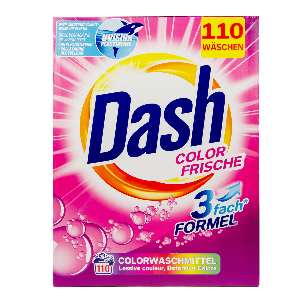 

Порошок для стирки Dash Color Frische 7,15 кг (110 стирок)