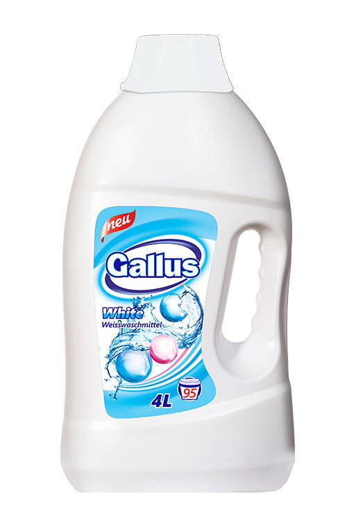 

Гель для стирки белых тканей Gallus White 4 л
