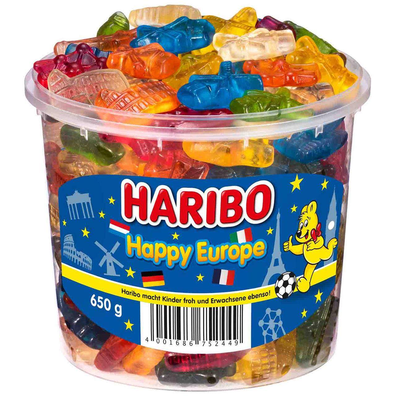 

Haribo Happy Europe 650 g