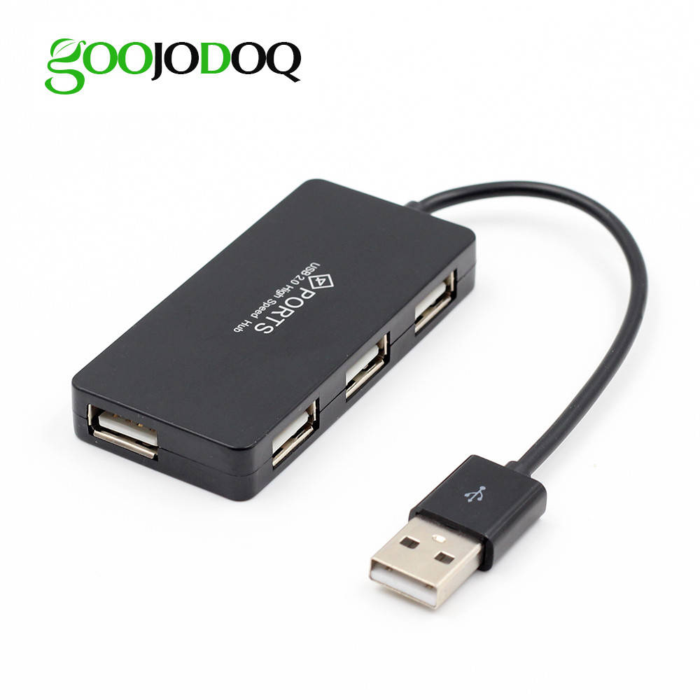 

Маленький и тонкий USB HUB 2.0 High Speed на 4 порта