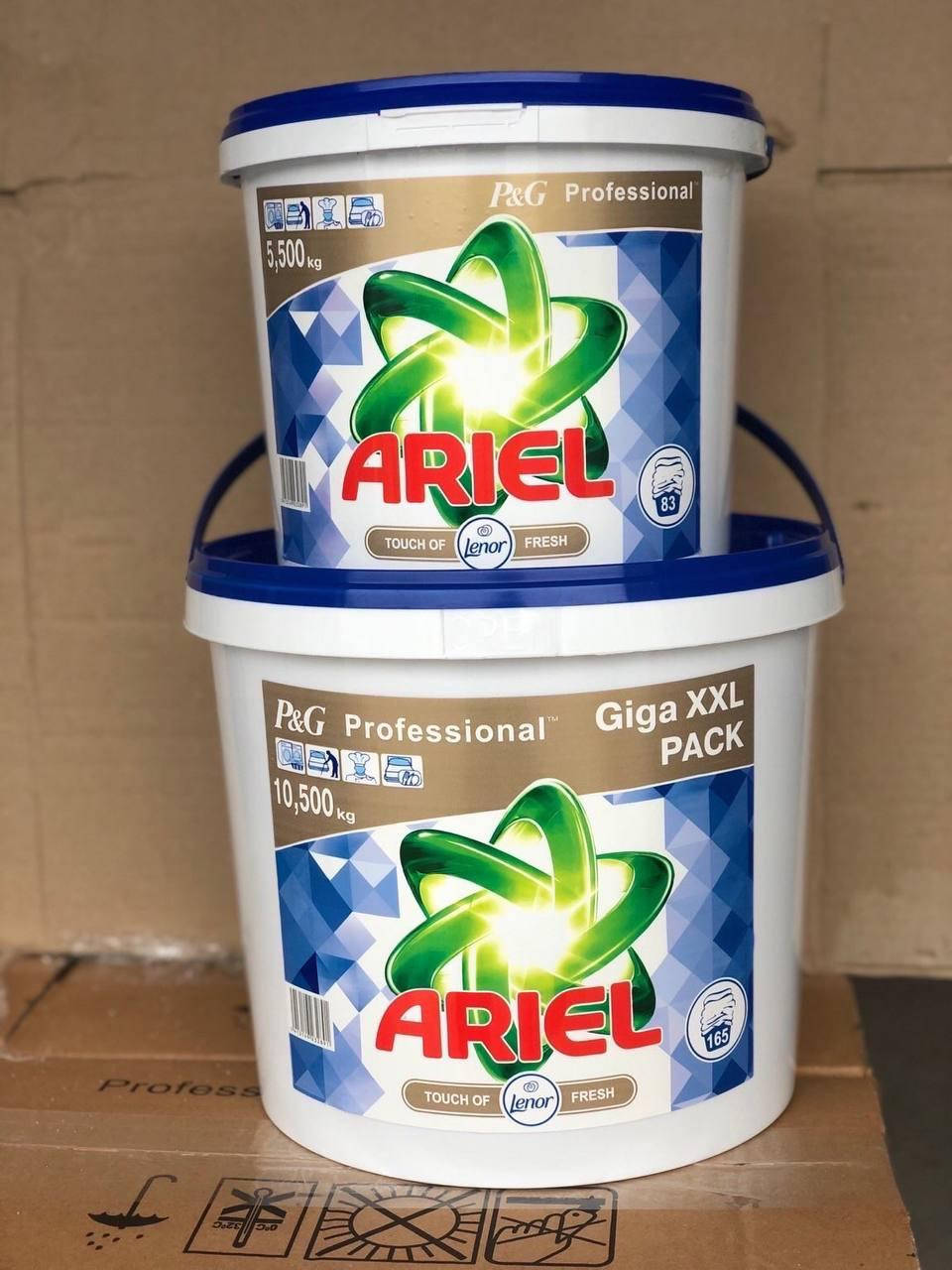 

Стиральный порошок Ariel+Lenor Touch of Fresh 10,500 кг
