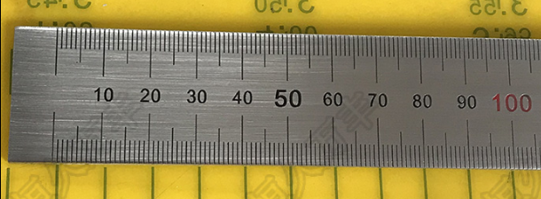 

Линейка металлическая 2500 х 19 х 0,5 мм