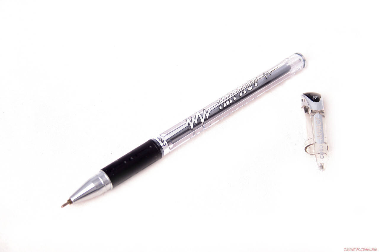 

Ручка кулькова "Cello" "Impact" чорна(48658/48685)