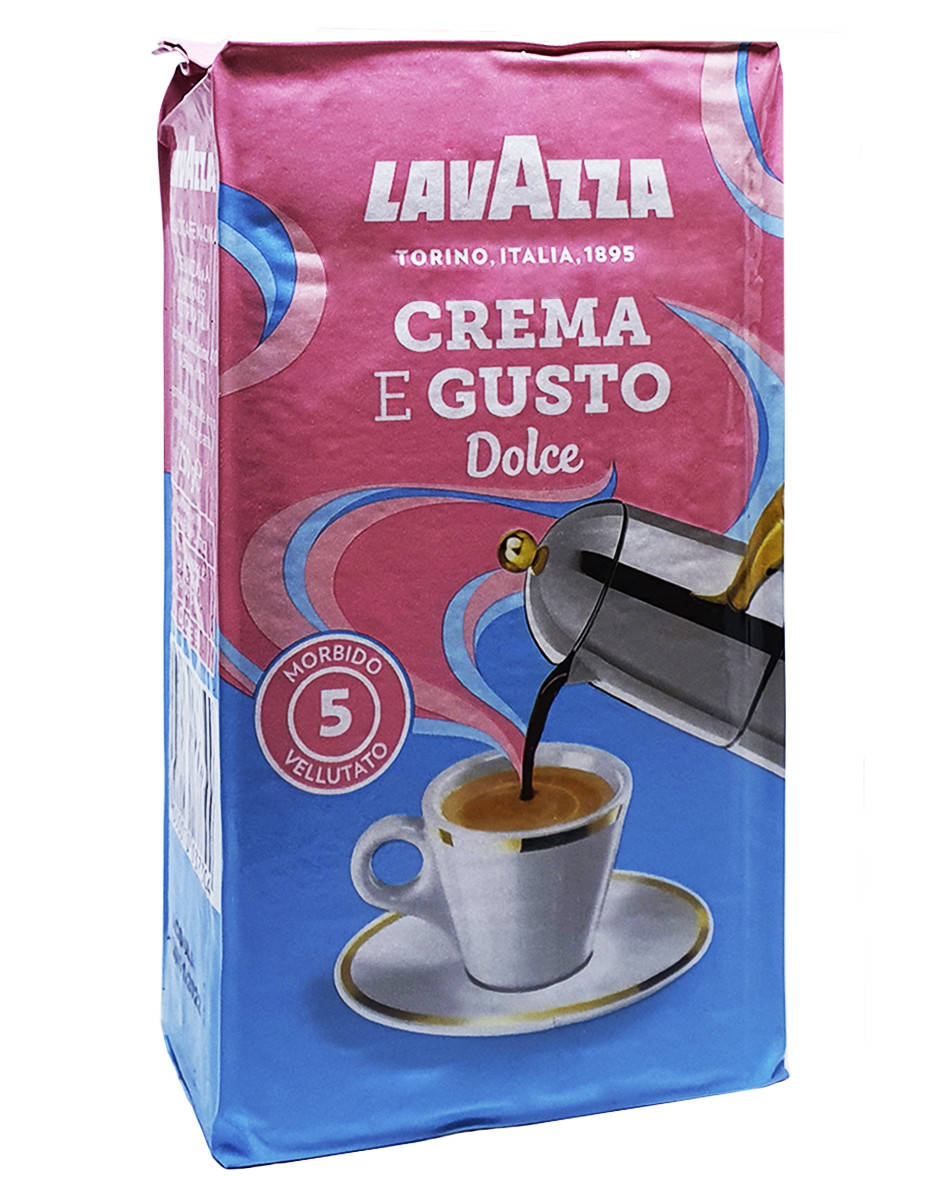 

Кава мелена Lavazza Crema e Gusto Dolce 250 г внутрішній ринок (51955)