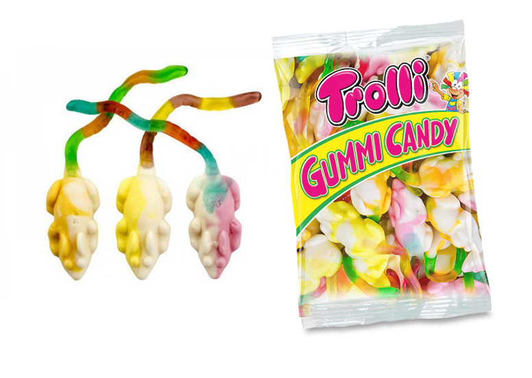

Жевательные конфеты Trolli Мыши в пакете