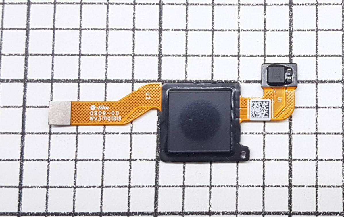 

Отпечаток Xiaomi Redmi Note 5 (Whyred) со шлейфом для телефона Б/У!!! ORIGINAL