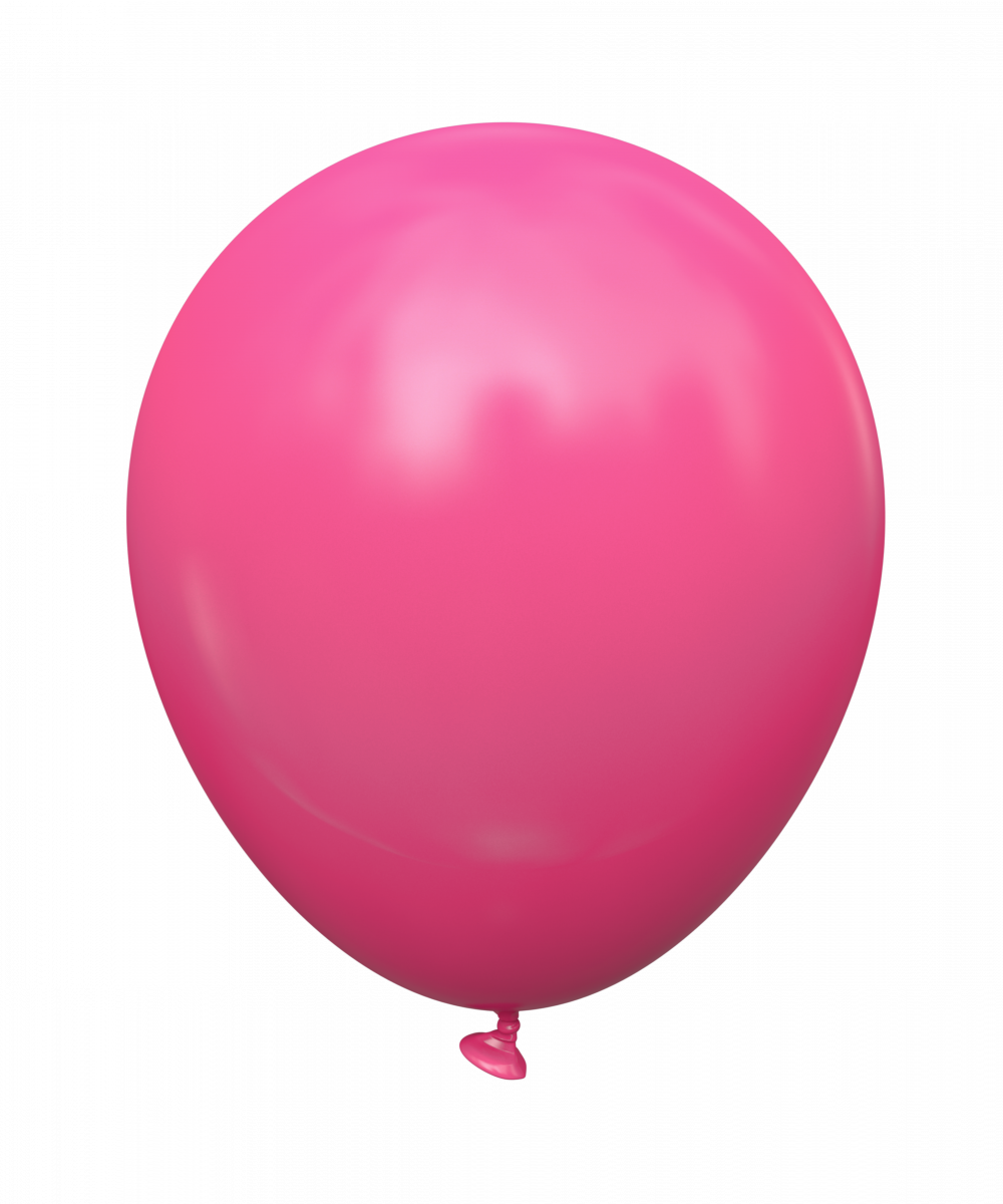 

Латексные шарики 10" (25 см) Kalisan пастель Fuchsia Фуксия