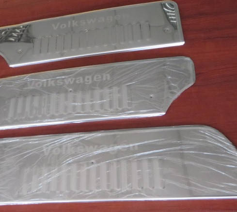 

Накладки на пороги салона Volkswagen T4 (фольксваген т4), нерж. Carmos