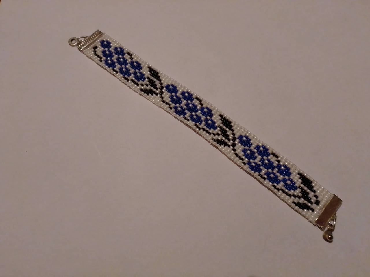 

Браслет з бісеру " Віноград"