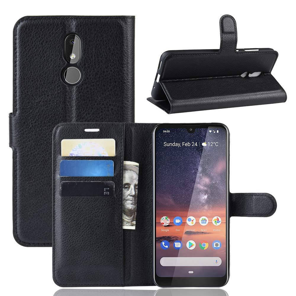 

Чехол-книжка Litchie Wallet для Nokia 3.2 Black, Черный