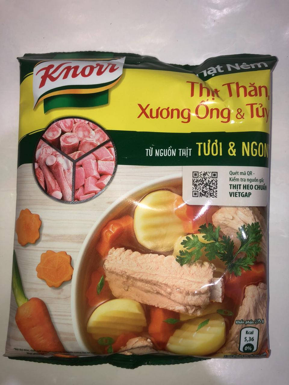

Бульон - приправа для супа ФО Knorr Thit Than Xuong Ong & Tuy 900 г