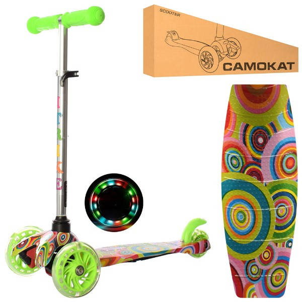 

Самокат iTrike Mini BB 3-013-4-F-GR (green), Зелёный
