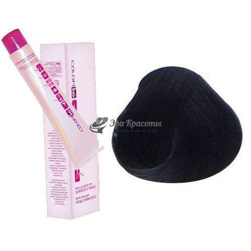 

Крем-краска для волос 1 черный Coloring Cream With Macadamia Oil ING, 60 мл