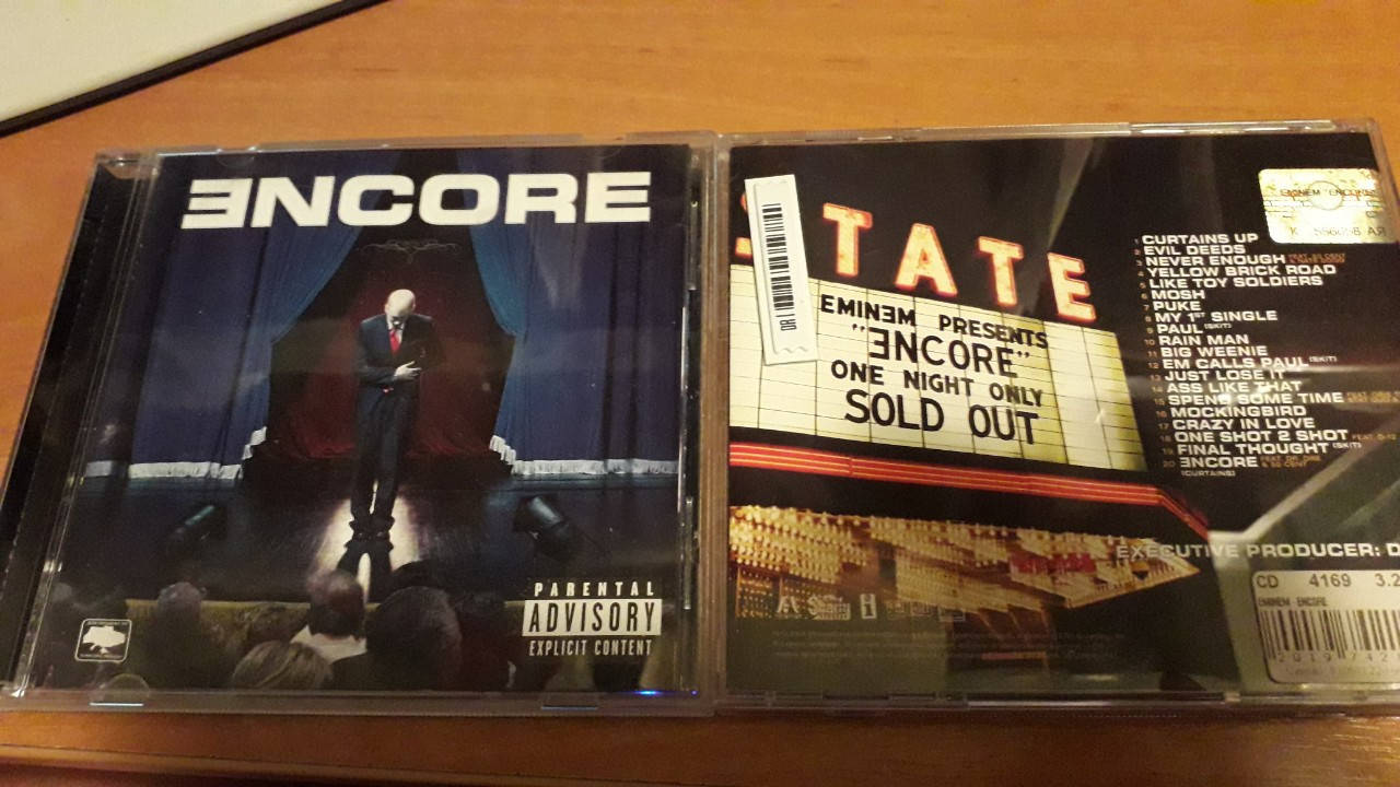 

CD диск Encore eminem