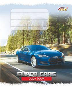 

Тетрадь 12 листов в клетку Машини