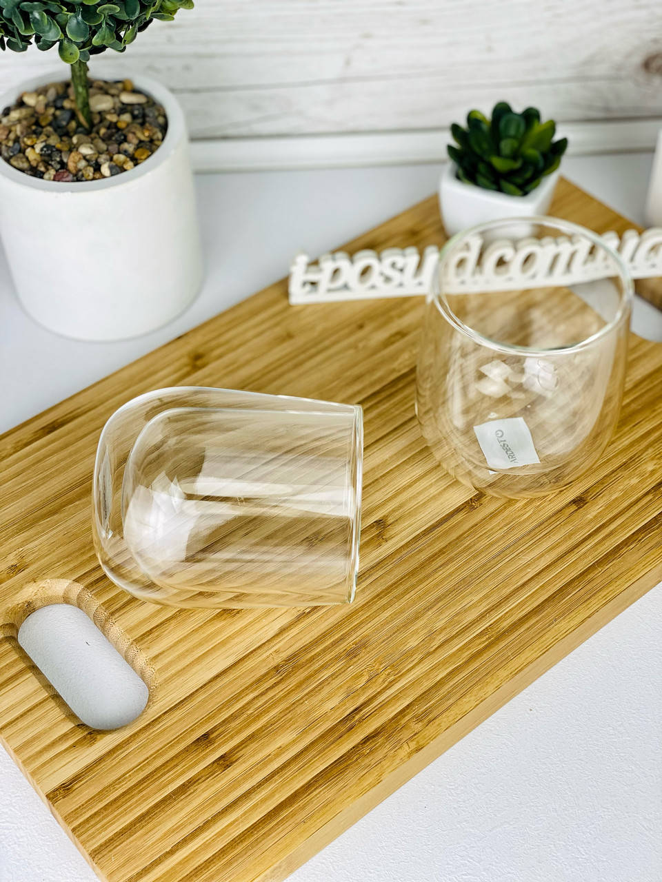 

Набор стаканов с двойными стенками для латте 2 шт 250 мл Ardesto AR2625G