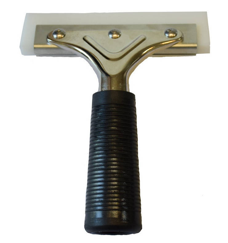 

Ракель металлический с резиновой ручкой и полиуретаном для защитной плёнки 12 см