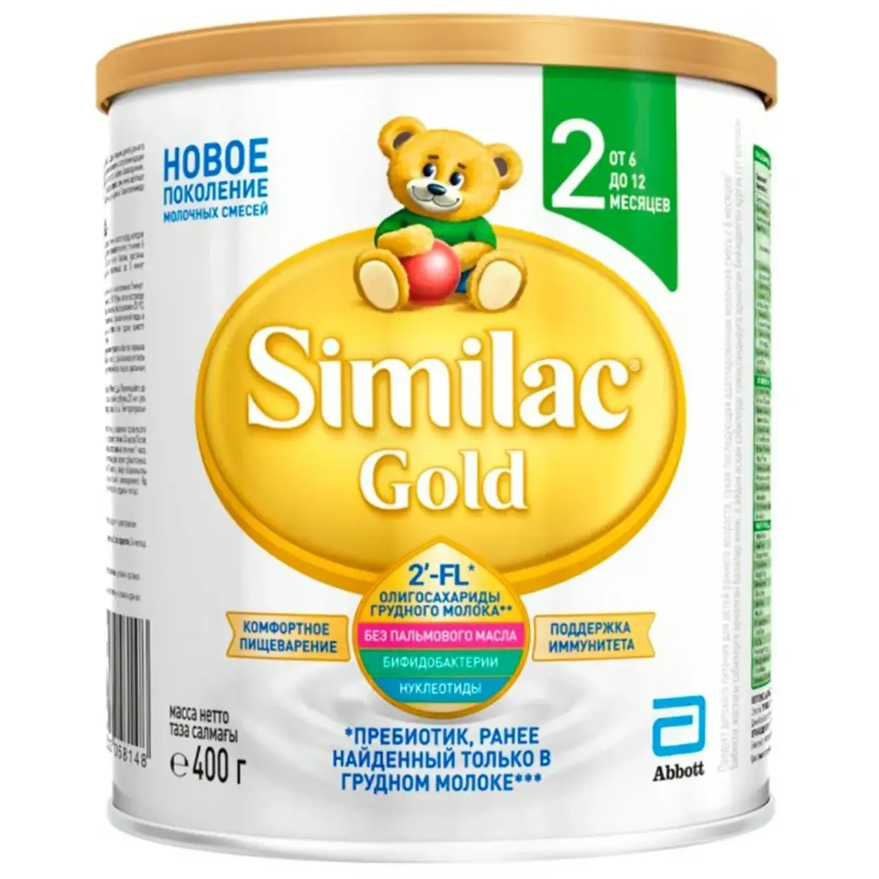 

Сухая молочная смесь Similac Gold 2 400 грамм