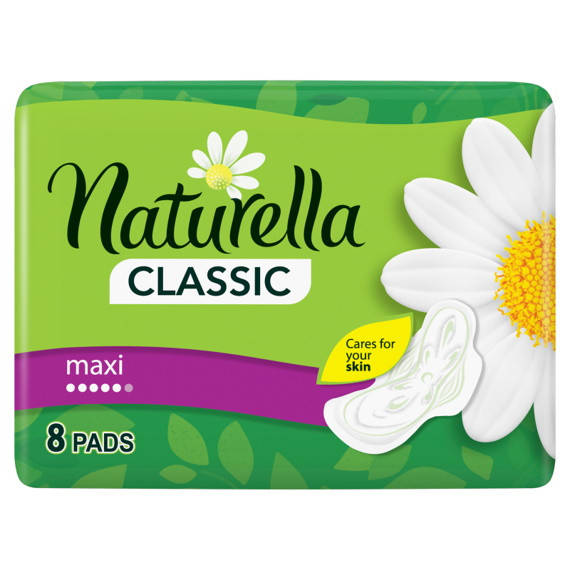 

Гигиенические прокладки Naturella Classic Maxi, 5 капель, 8 шт.
