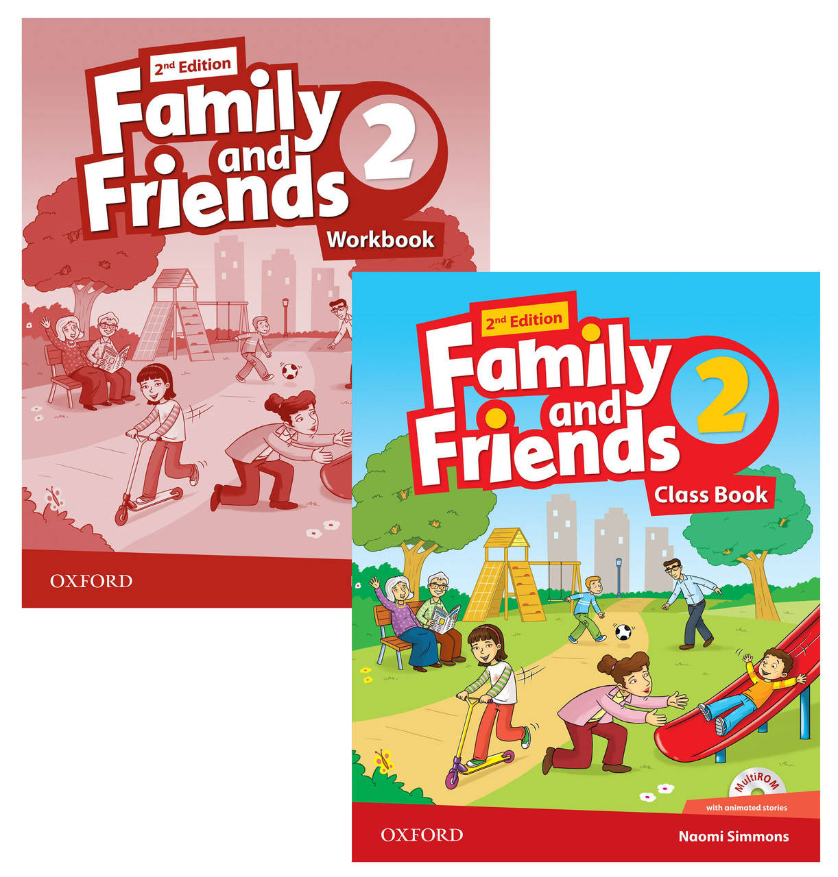 

Family and Friends 2 Class Book + Workbook (2nd edition) Комплект