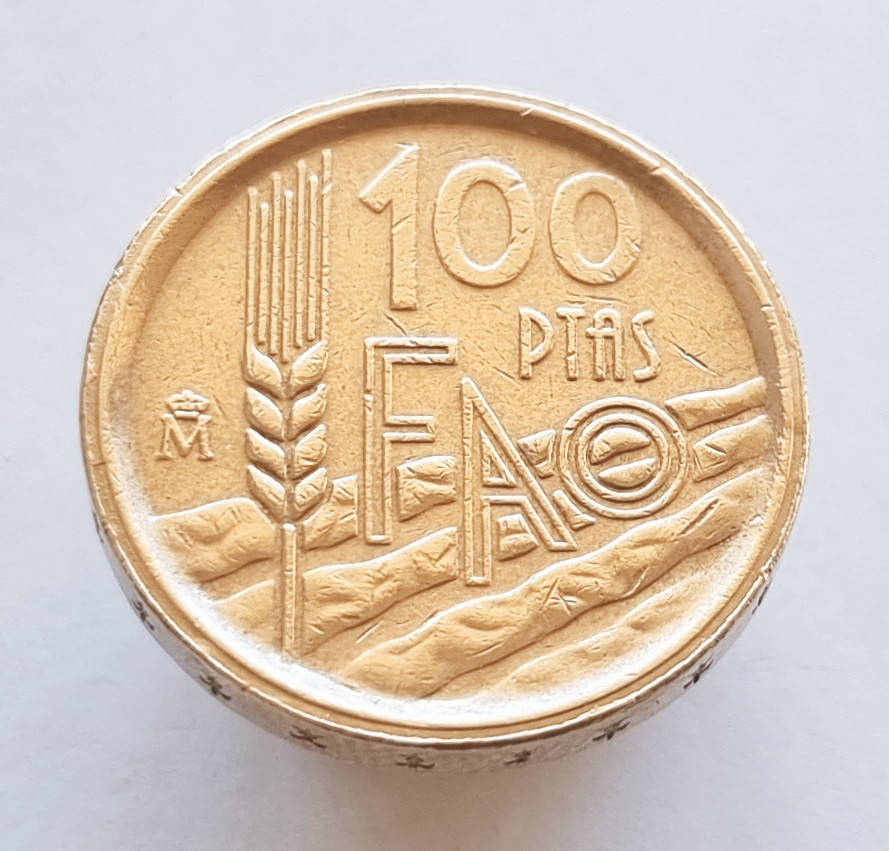 

Испания 100 песет 1995 - ФАО