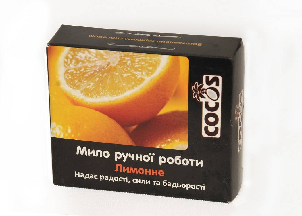 

Мыло с эфирными маслами Лимонное