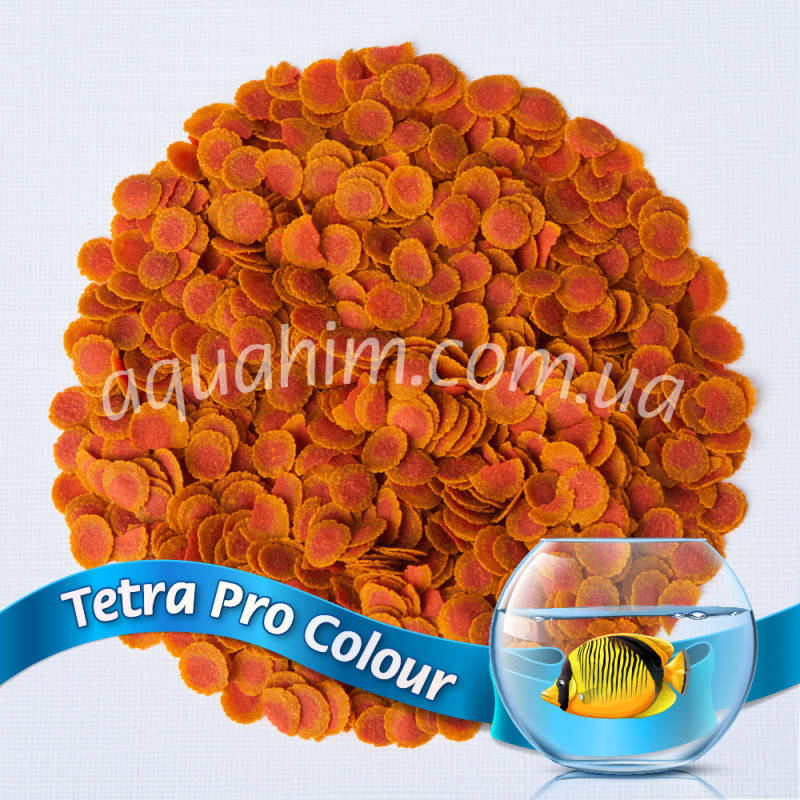 

Корм для акваріумних рибок TetraPro Colour 100грам.