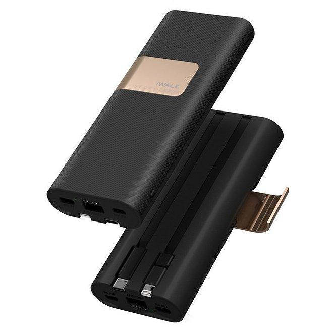

Портативный аккумулятор iWalk Secretary Plus 20000mAh черный