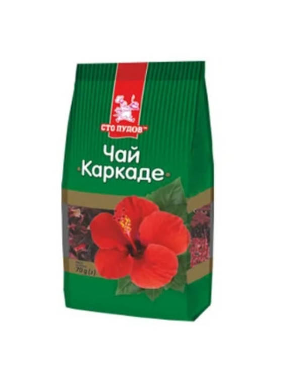 

Чай каркаде 70г Сто Пудів