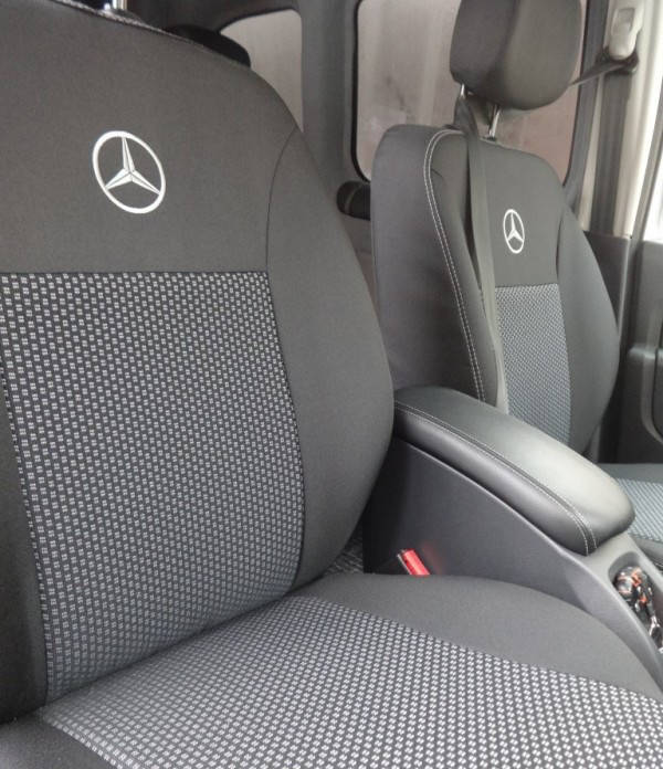 

Чехлы на сидения для Mercedes Vito 639 1+1