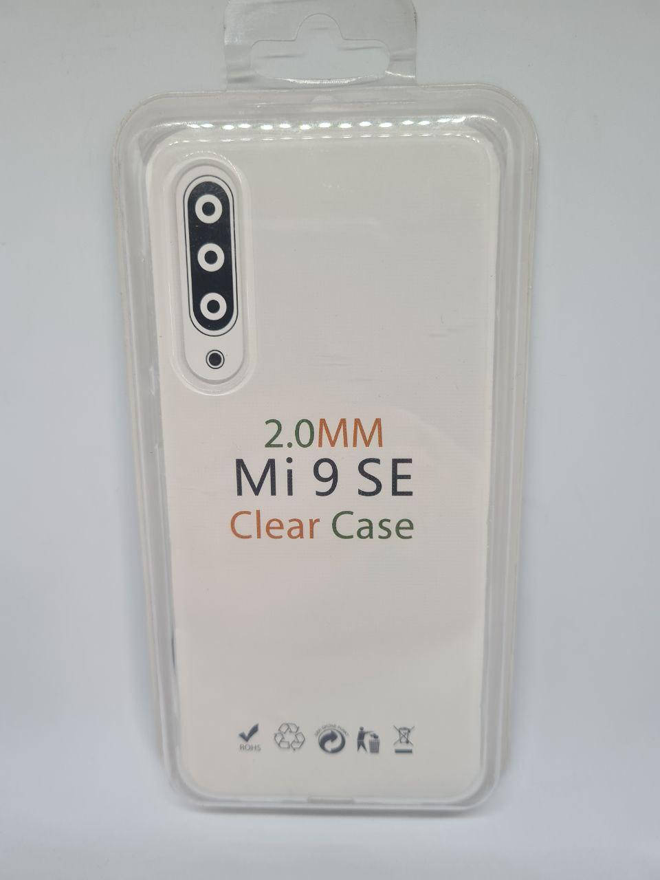 

Прозрачный силиконовый чехол 2 мм. для Xiaomi Mi 9 SE
