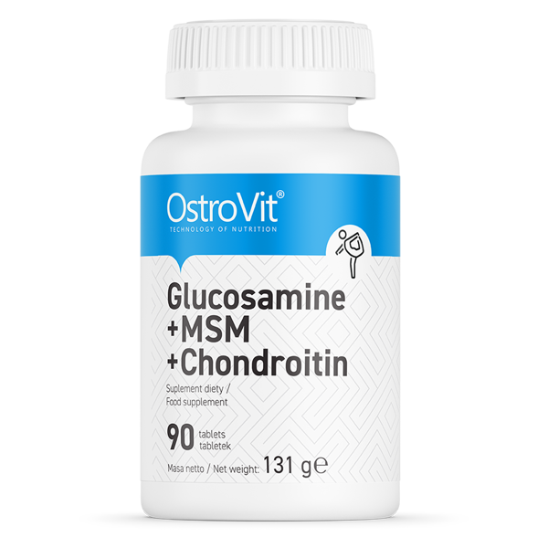 

Glucosamine + MSM + Chondroitin OstroVit 90 таблеток