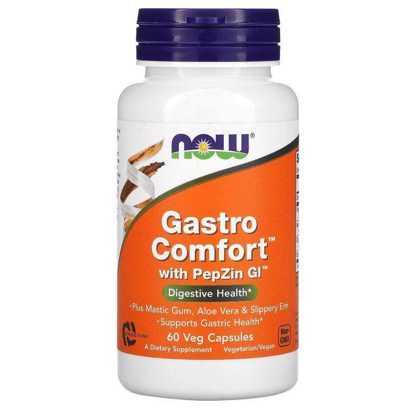 

Now Foods Gastro Comfort with PepZin Gl 60 капсул