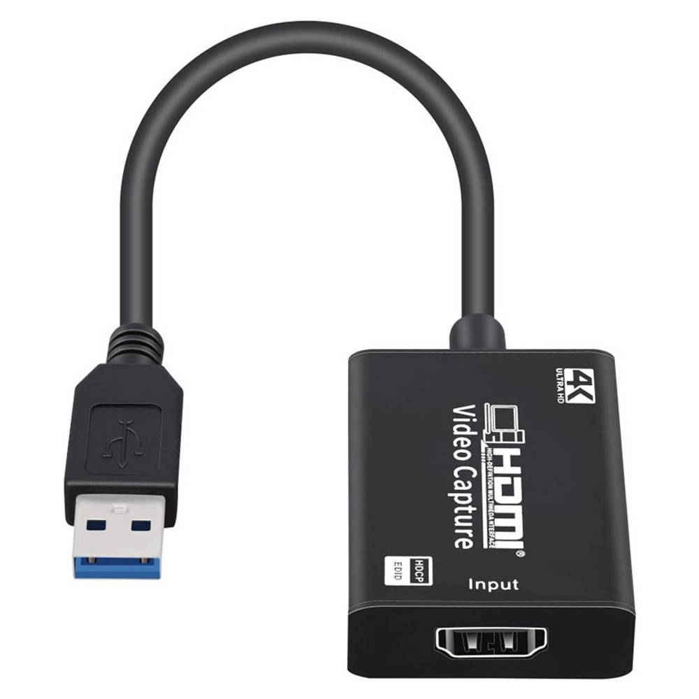 

Внешняя карта видеозахвата U&P Capture Card USB 3.0 VCC01 Black (4S-VCC01-BK)