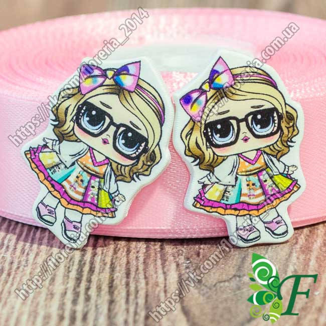 

Кабошон Серединка кукла LOL ЛОЛ В платье с Лол Сб-LOL-69, Разные цвета