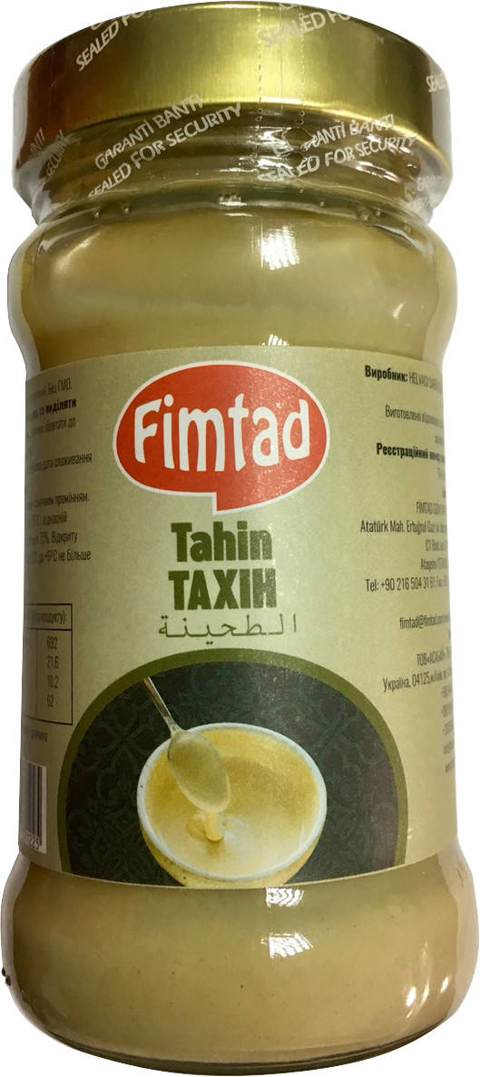 

Кунжутная паста (тахин) Fimtad 275 г