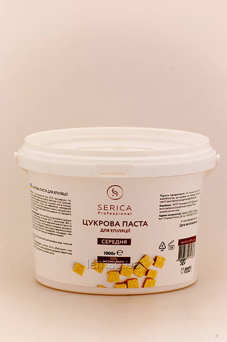 

SERICA Сахарная паста для ДОМАШНЕГО ИСПОЛЬЗОВАНИЯ - Средняя, 1000 г