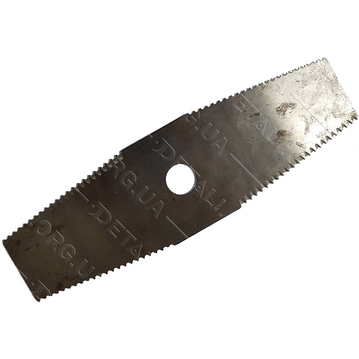 

Нож триммера 2-T зубчатый нержавейка (12"х3,5"х2 мм)